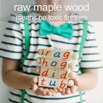 Engaging Montessori Phonetic Blocks for Kids Learning