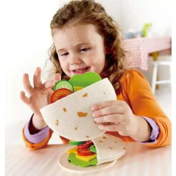Hape Pita Pocket Play Kitchen: Fun Healthy Cooking Set
