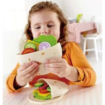 Hape Pita Pocket Play Kitchen: Fun Healthy Cooking Set