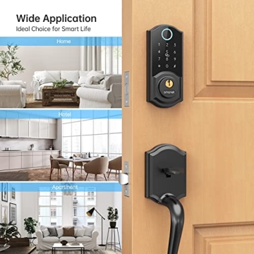 SMONET Smart Lock - Fingerprint and Keyless Entry Solution