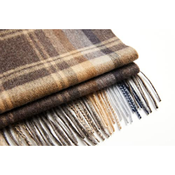 EURKEA Cashmere Wool Winter Scarf for Women, Stylish Comfort
