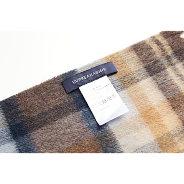 EURKEA Cashmere Wool Winter Scarf for Women, Stylish Comfort