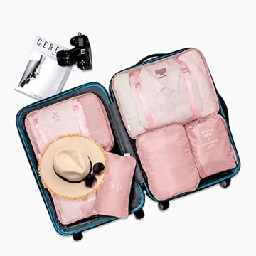 VAGREEZ Travel Packing Cubes Set for Efficient Organization