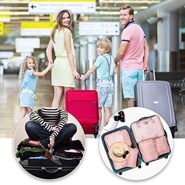 VAGREEZ Travel Packing Cubes Set for Efficient Organization