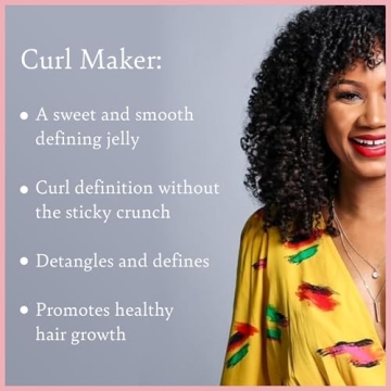 Camille Rose Curl Maker Gel for Defined, Nourished Curls