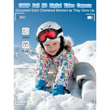 Kids Digital Camera - 56MP Autofocus, 1080P Quality