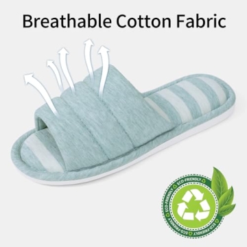 Premium Women's Soft Indoor Slippers with Memory Foam Comfort