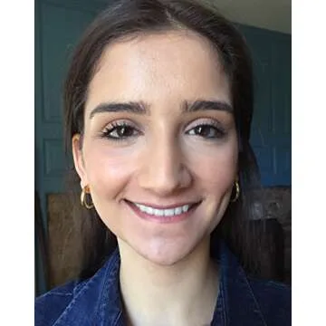 14K Yellow Gold Thick Tube Small Hoop Earrings w/Click-Down Clasp, (4mm Tube) (25mm - 1 Inch)