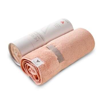 VOLO Hero Cloud Pink Hair Towel - Ultra Soft, Quick Drying, Anti Frizz & Breakage, 30% More Fabric, ...