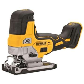 DEWALT 20V MAX Jig Saw, Cordless, Barrel Grip, 3,200 Blade Speed, Bare Tool Only (DCS335B)