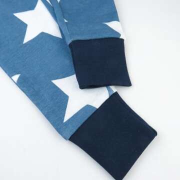 HonestBaby 2-Piece Organic Cotton Pajamas for Kids