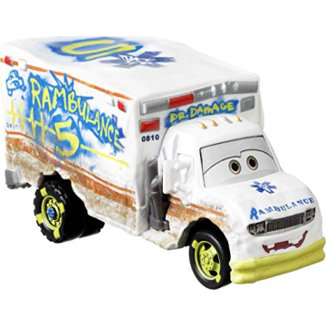 Disney Cars Toys Pixar Cars Die-Cast Oversized Dr Damage Vehicle, Collectible Toy Truck Gifts for Ki...