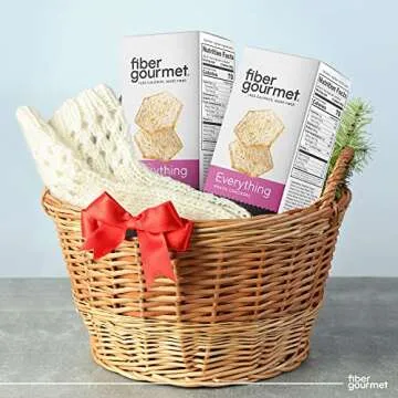 Fiber Gourmet Snack Crackers - Healthy, Flavorful, Non-GMO!