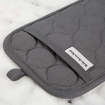 KitchenAid Quilted Oven Mitt and Pot Holder Set Heat Resistant