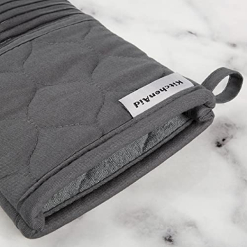 KitchenAid Quilted Oven Mitt and Pot Holder Set Heat Resistant