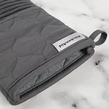 KitchenAid Quilted Oven Mitt and Pot Holder Set Heat Resistant