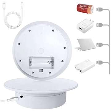 Cexus 360 Electric Turntable for Product Display