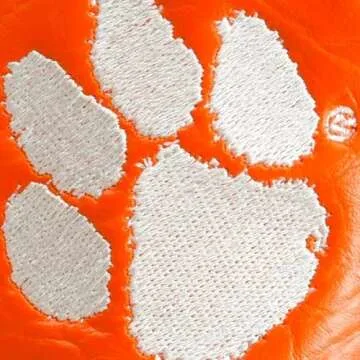 Team Golf NCAA Clemson Tigers Contour Golf Club Headcovers (3 Count) Numbered 1, 3, & X, Fits Oversized Drivers, Utility, Rescue & Fairway Clubs, Velour lined for Extra Club Protection
