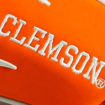 Team Golf NCAA Clemson Tigers Contour Golf Club Headcovers (3 Count) Numbered 1, 3, & X, Fits Oversized Drivers, Utility, Rescue & Fairway Clubs, Velour lined for Extra Club Protection