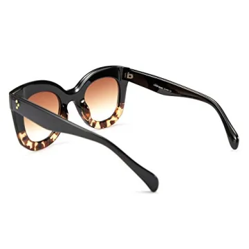 Stylish FEISEDY Retro Oversized Sunglasses for Women