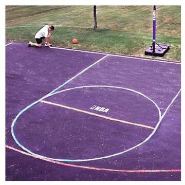 Spalding Basketball Court Marking Kit for Outdoors