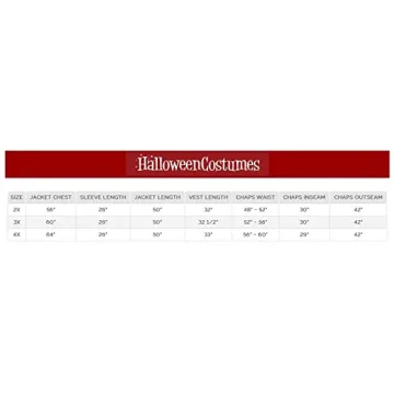 Plus Size Adult Wild West Cowboy Costume 2X