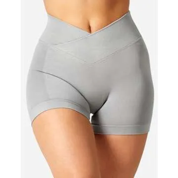 YEOREO Scrunch Butt Lifting Workout Shorts for Women