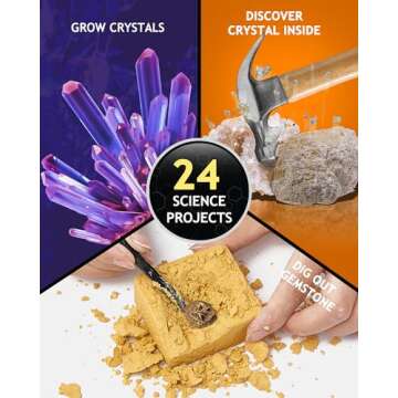 Japace Science Advent Calendar for Kids - 24 Experiments