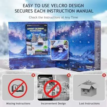 Japace Science Advent Calendar for Kids - 24 Experiments