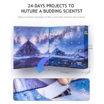 Japace Science Advent Calendar for Kids - 24 Experiments