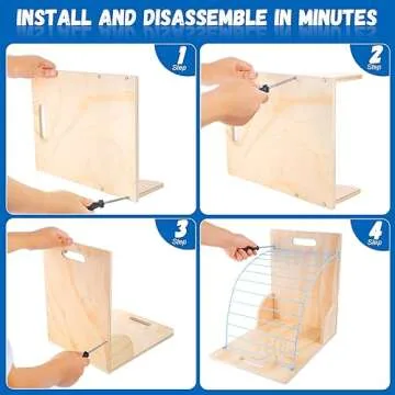 GKOKG 2Pack Clipboard Holder Organizer for Home Office