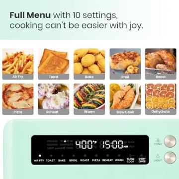 10-in-1 VAL CUCINA Infrared Air Fryer Toaster Oven
