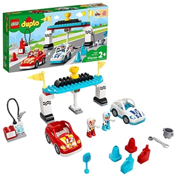 LEGO DUPLO Town Race Cars 10947 Engaging Developmental Playset