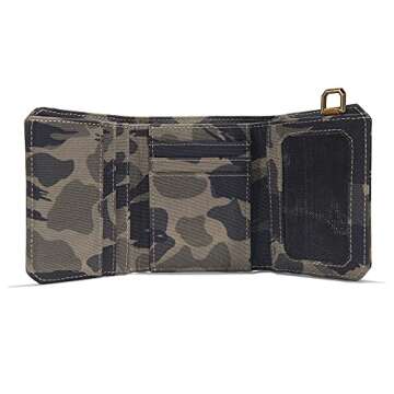 Carhartt Men's Casual Trifold Wallets, Nylon Duck (Blind Duck Camo), One Size