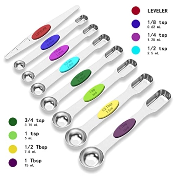 Buy TILUCK Magnetic Measuring Spoons Set for Precision Cooking