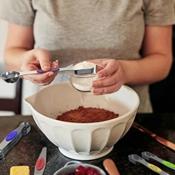 Buy TILUCK Magnetic Measuring Spoons Set for Precision Cooking