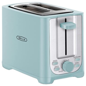 BELLA 2 Slice Toaster with Auto Shut Off Feature