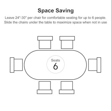 Stylish Japandi Oval Dining Table for Modern Homes