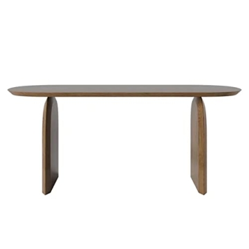 Stylish Japandi Oval Dining Table for Modern Homes