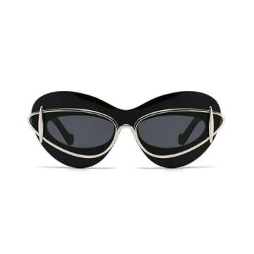 Laureles Fashion Cat Eye Sunglasses with UV400 Protection