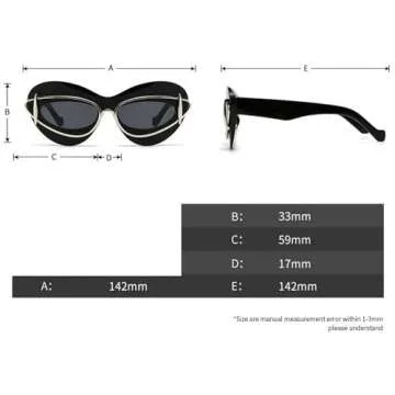 Laureles Fashion Cat Eye Sunglasses with UV400 Protection