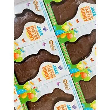 Vegan, Gluten Free "Jake" The Milkless Chocolate Easter Bunny | Allergy Friendly | Dairy Free, Nut Free, Peanut Free, Soy Free, Sesame Free