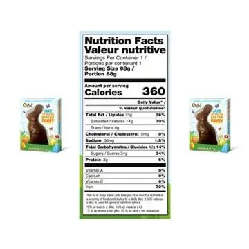 Vegan, Gluten Free "Jake" The Milkless Chocolate Easter Bunny | Allergy Friendly | Dairy Free, Nut Free, Peanut Free, Soy Free, Sesame Free