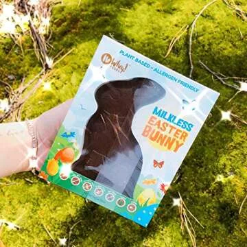 Vegan, Gluten Free "Jake" The Milkless Chocolate Easter Bunny | Allergy Friendly | Dairy Free, Nut Free, Peanut Free, Soy Free, Sesame Free