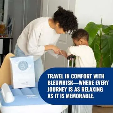 BleuWhisk Inflatable Travel Bed for Comfortable Travel