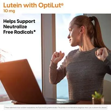 Doctors Best Lutein with OptiLut, Supports Eye Health, Non-GMO, Gluten Free, Soy Free, Vegan 120 Veggie Caps