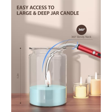 RONXS Electric ARC Lighter - Rechargeable & Flexible Neck