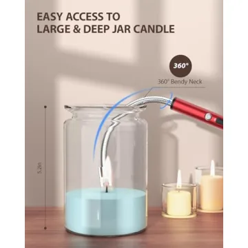 RONXS Electric ARC Lighter - Rechargeable & Flexible Neck