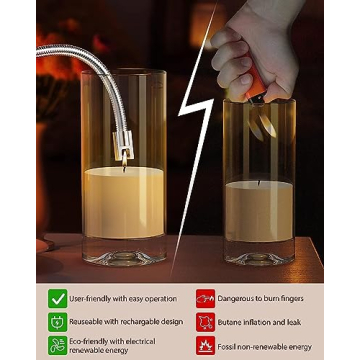 RONXS Electric ARC Lighter - Rechargeable & Flexible Neck