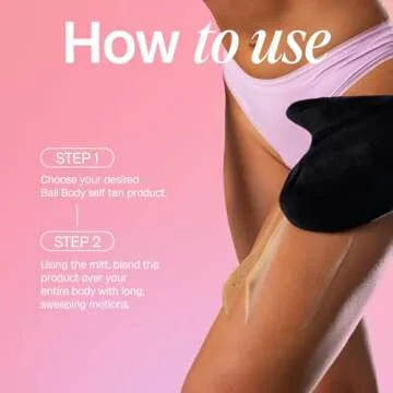 Bali Body Luxe Tanning Mitt for Streak-Free Self-Tanner